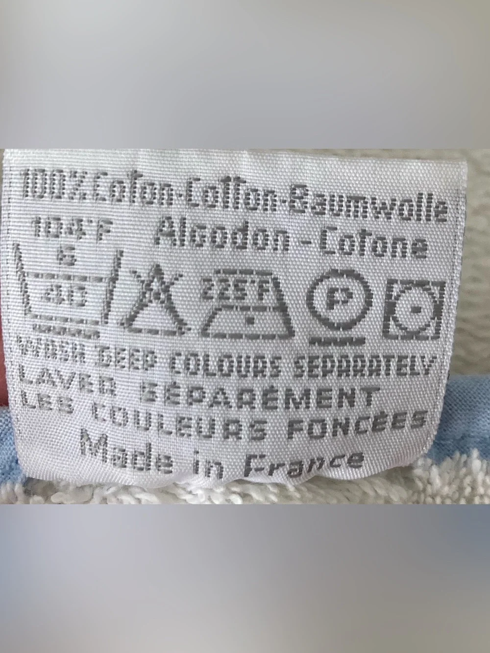 Yves Delorme vintage hand towel